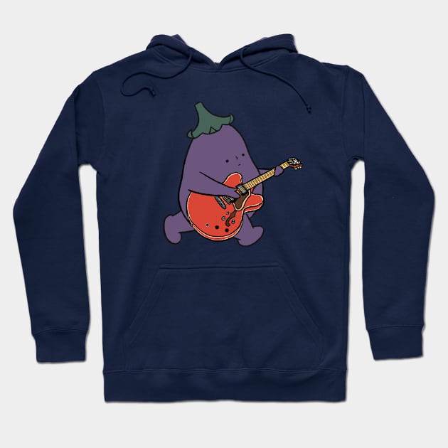 Little Joy Plays Jazz Guitar Hoodie by Little Joy